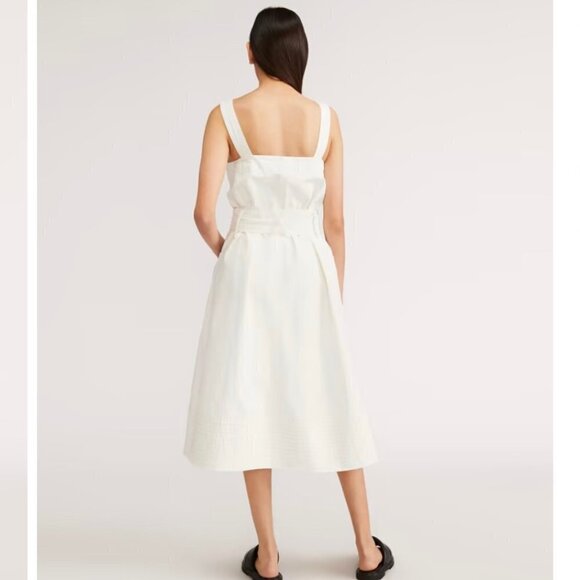 Everlane | The Organic Cotton Herringbone Dress - Picture 9 of 10